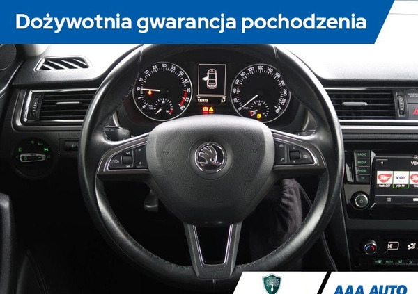 Skoda RAPID cena 36000 przebieg: 133001, rok produkcji 2016 z Ińsko małe 326